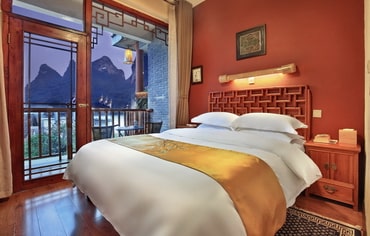 Yangshuo Village Inn Queen Balcony room Balcony